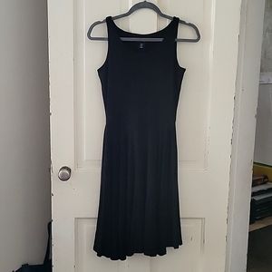 Black Fit and Flare Dress